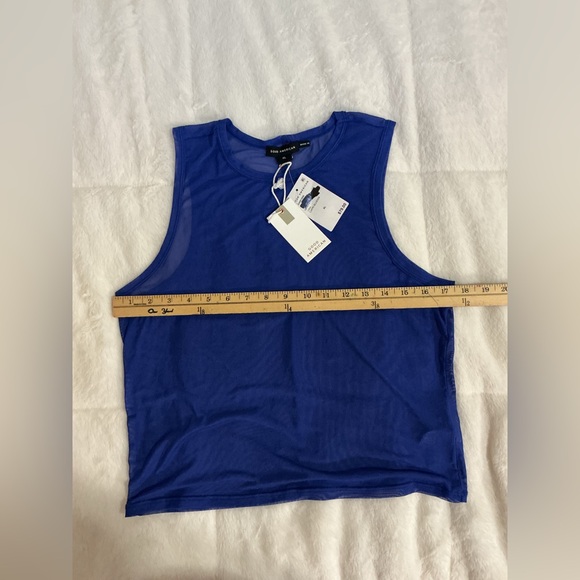 Blue Sleeveless Women's Top - Picture 7 of 8